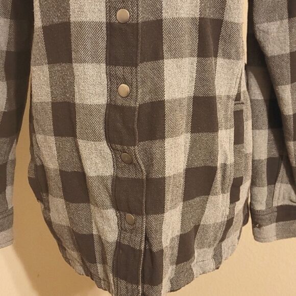- Men's Duluth Trading Co. plaid flannel jacket size medium - Picture 3 of 14